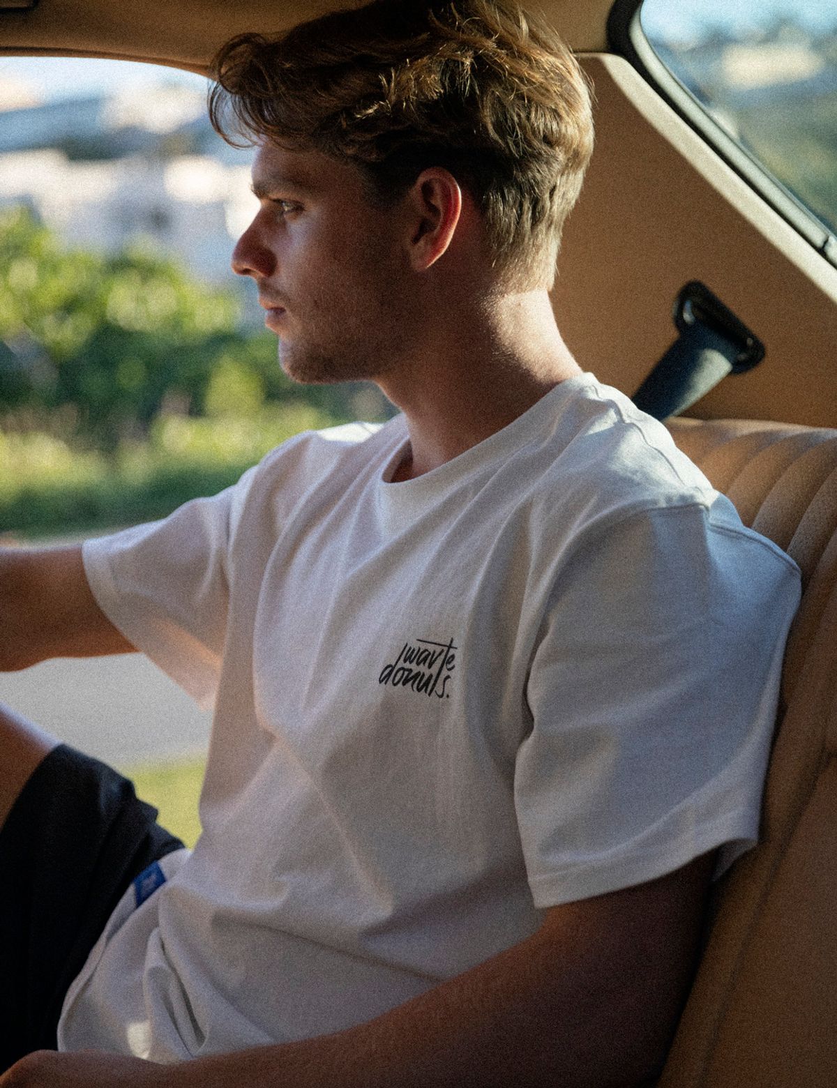 웨이브도넛(WAVEDONUTS) VENICE T-SHIRTS_WHITE
