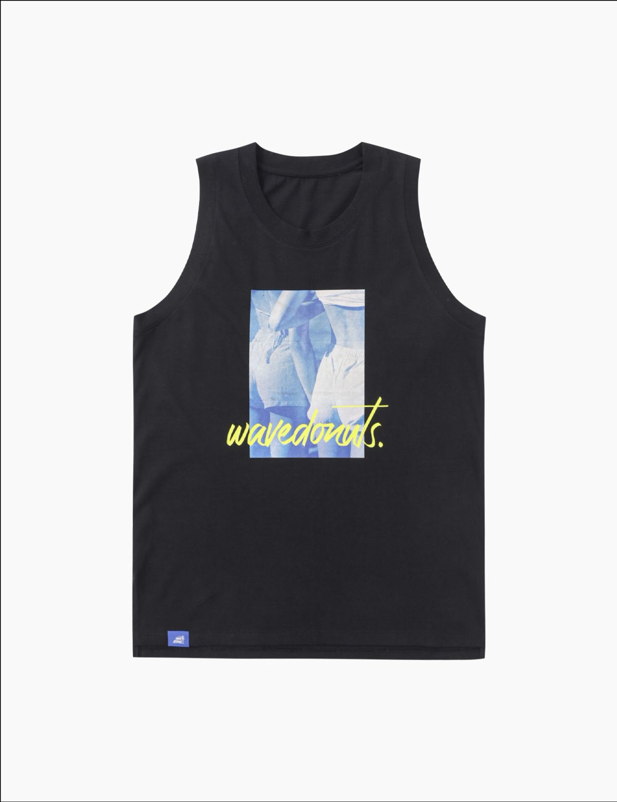 웨이브도넛(WAVEDONUTS) SYDNEY SLEEVELESS T-SHIRTS_BLACK
