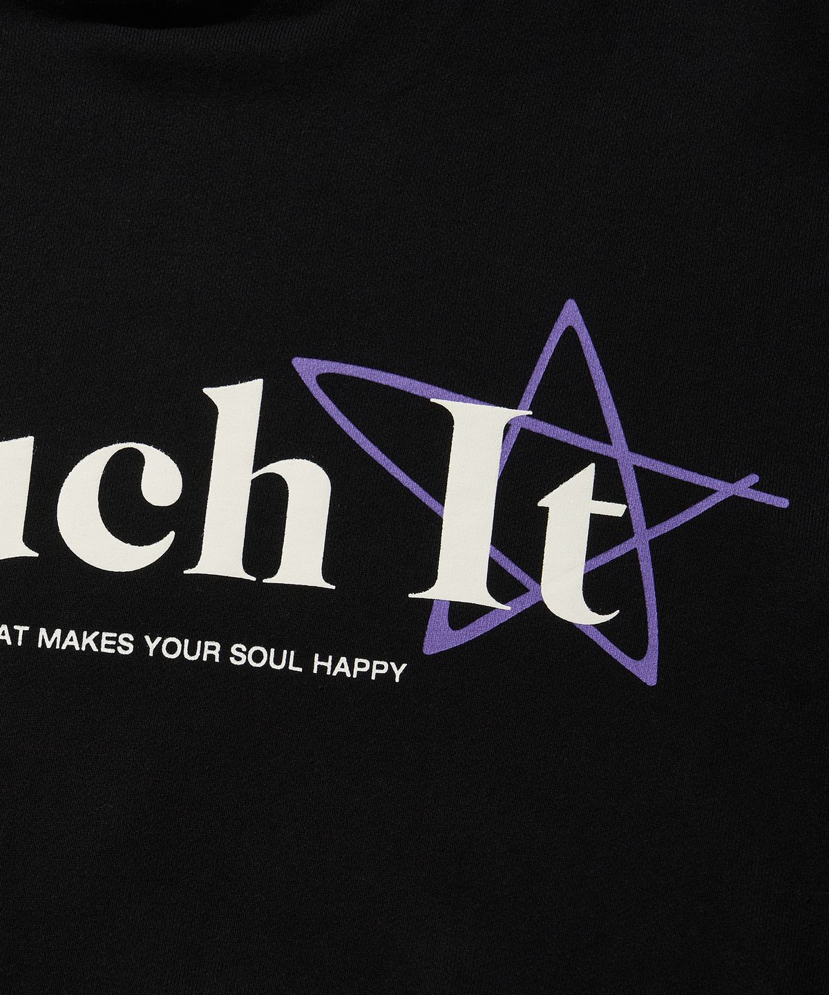 리베레(LIBERE) COUCH IT LOGO HOODIE / BLACK