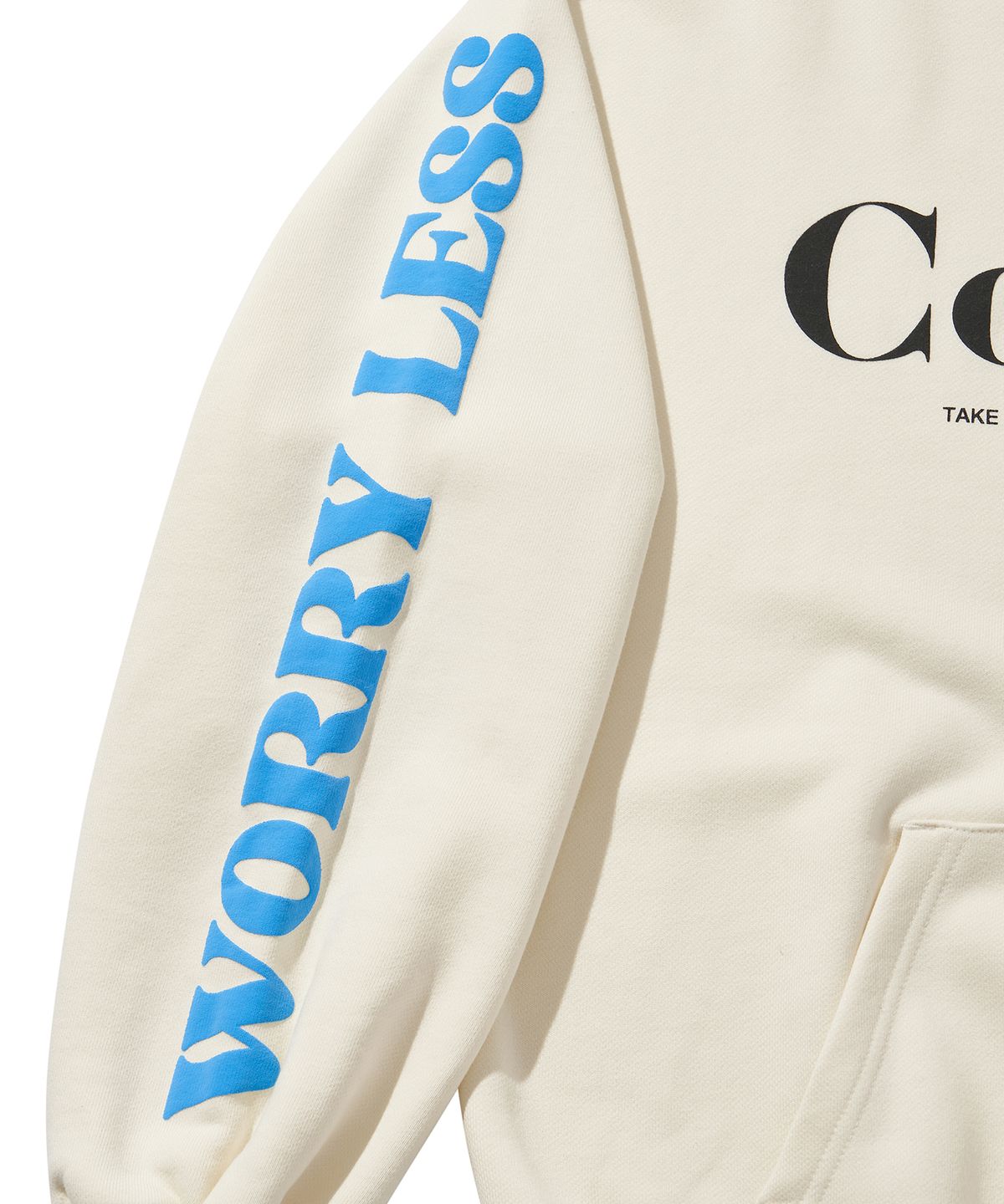 리베레(LIBERE) COUCH IT LOGO HOODIE / IVORY