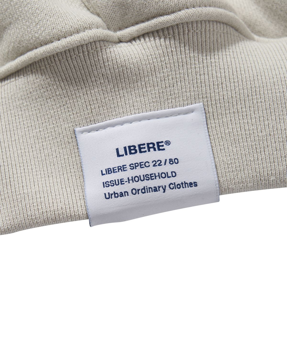 리베레(LIBERE) COUCH 2 HOODIE / LIGHT GRAY