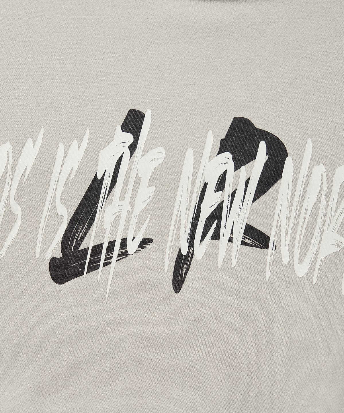 리베레(LIBERE) CHAOS HOODIE / LIGHT GRAY