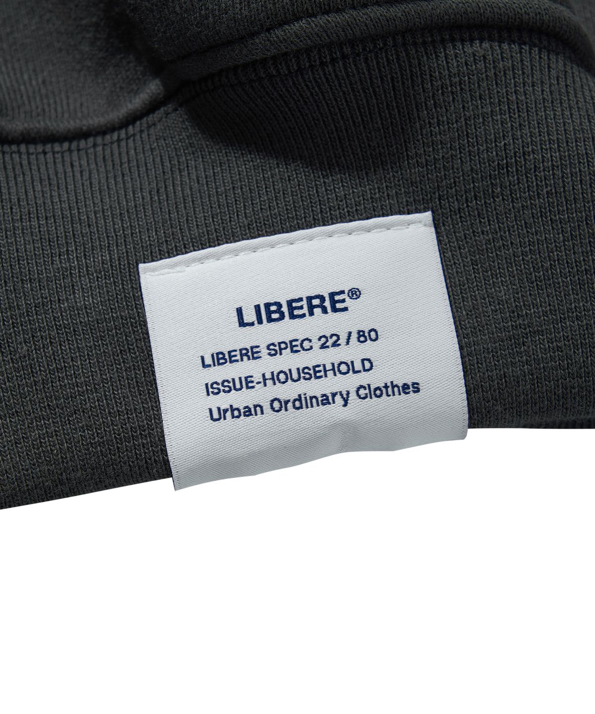 리베레(LIBERE) R.M HOODIE / CHARCOAL