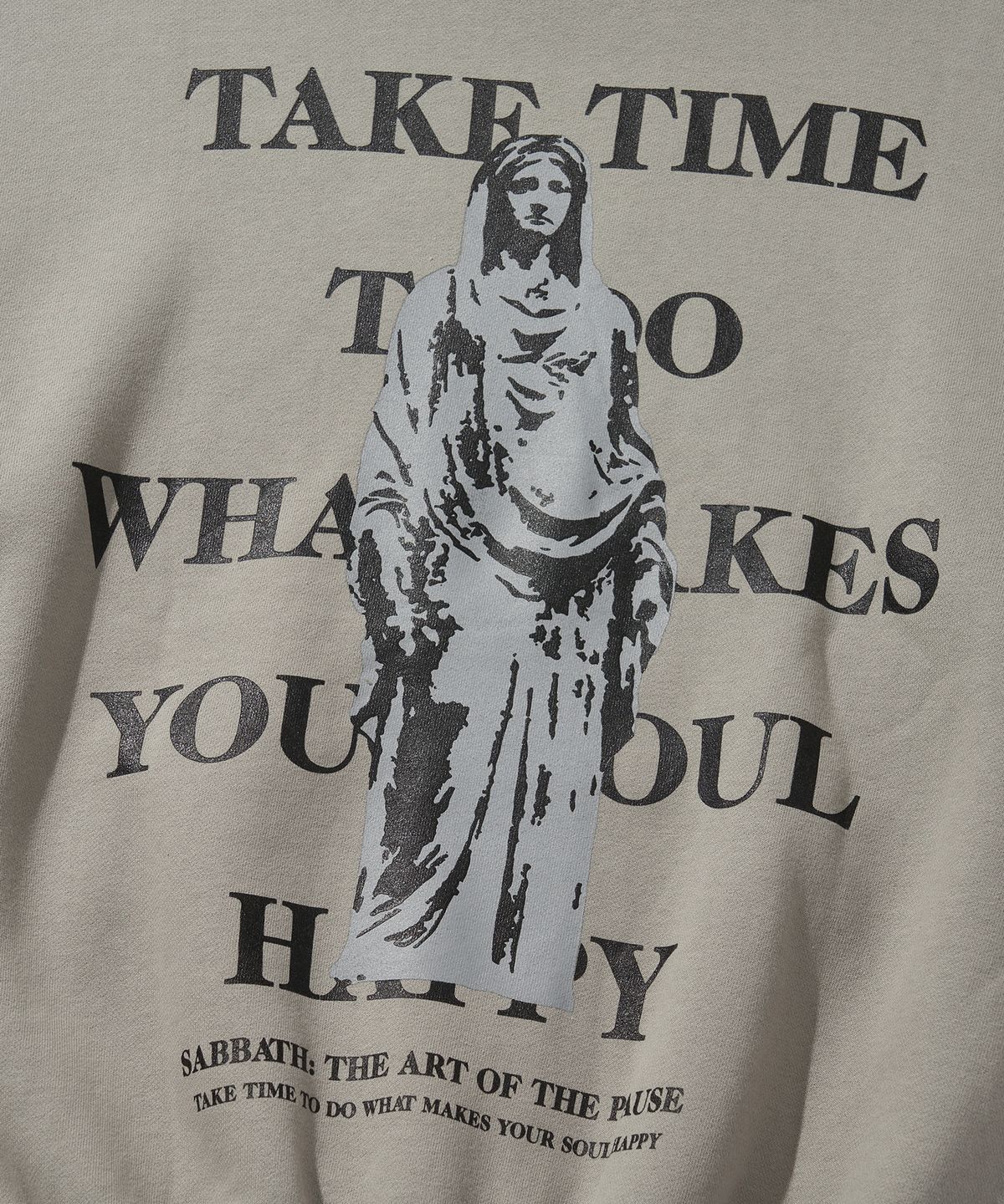 리베레(LIBERE) SABBATH LOGO HOODIE / STORM DUST