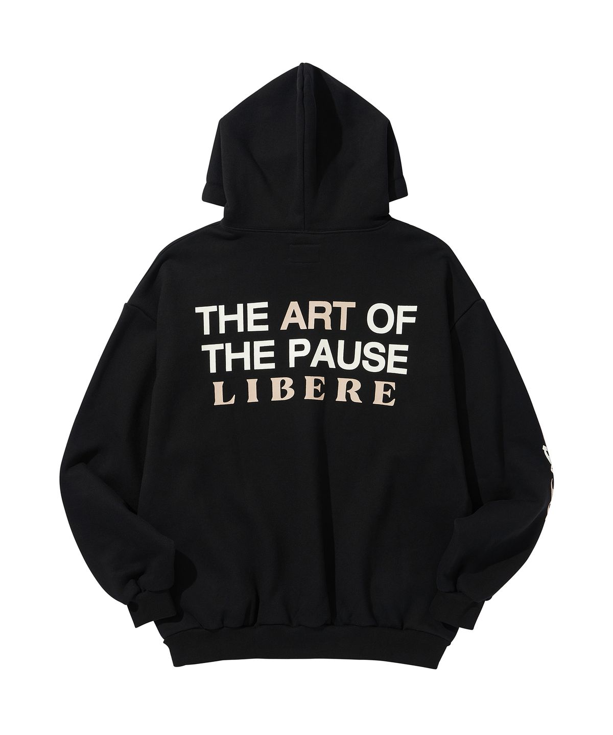 리베레(LIBERE) COLLAGE HOODIE / BLACK