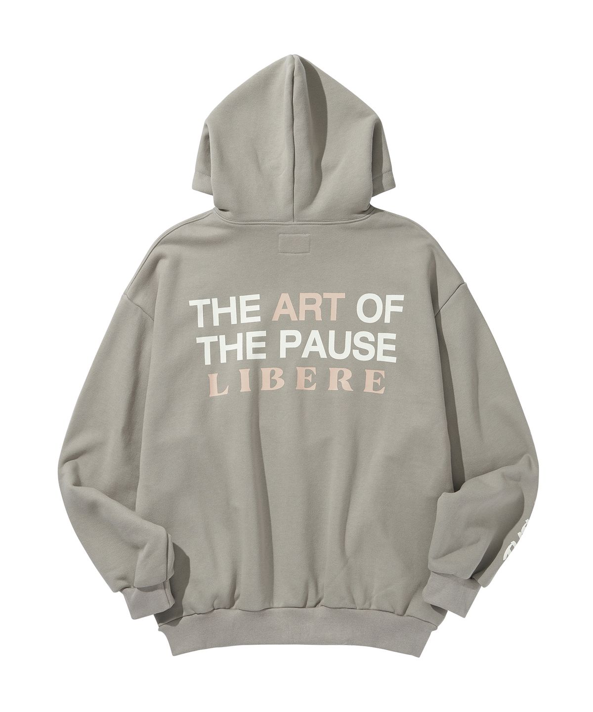 리베레(LIBERE) COLLAGE HOODIE / STORM DUST