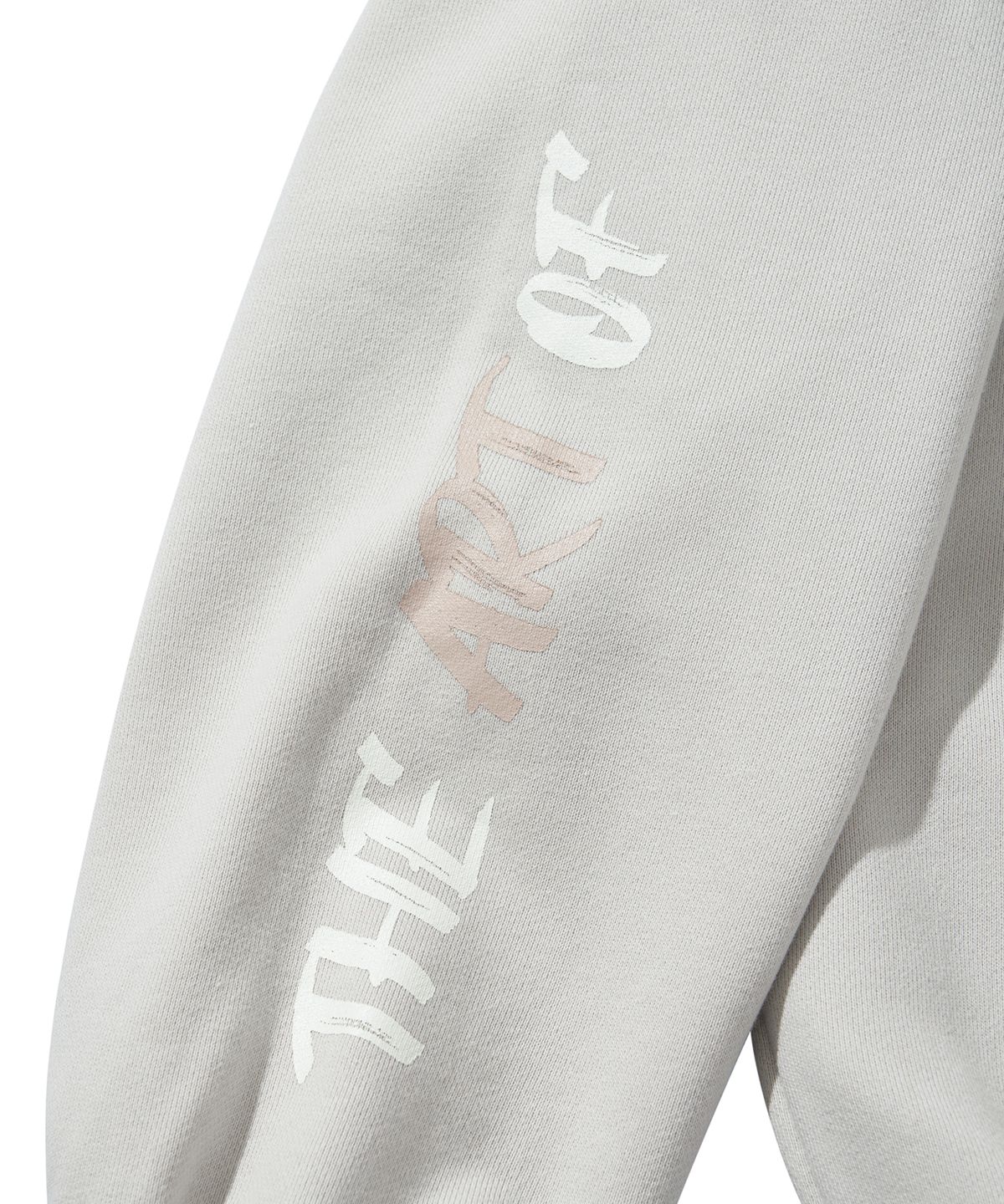 리베레(LIBERE) COLLAGE HOODIE / LIGHT GRAY