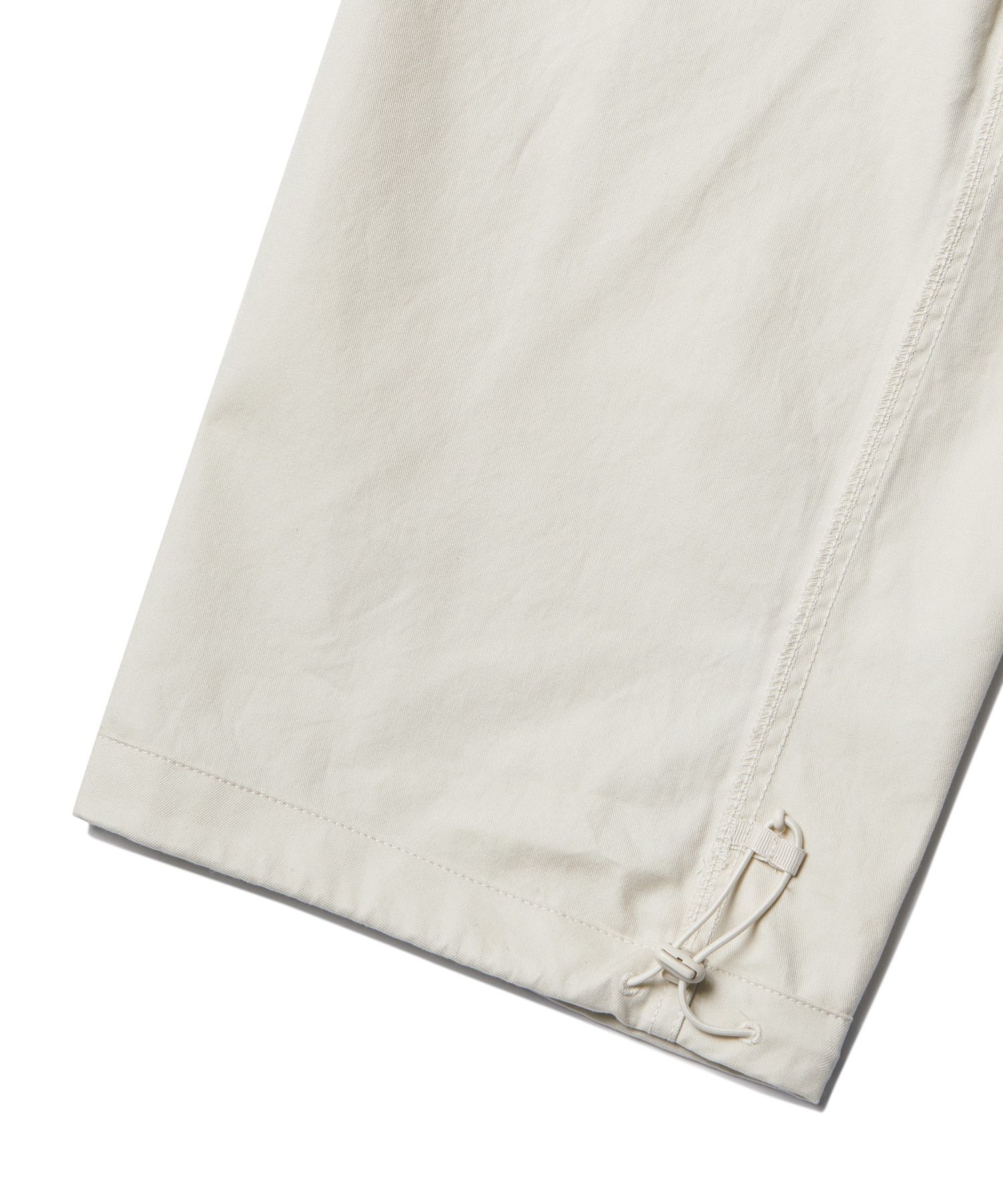 Women's Wide Cargo Pants [Cream] thumbnail 12