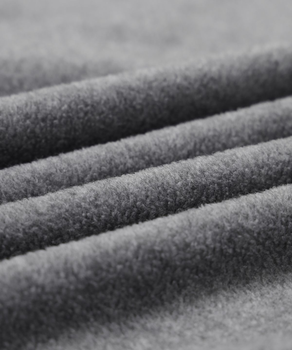 애쉬아워(ASHOUR) Softer Fleece Zip Up Melange Grey