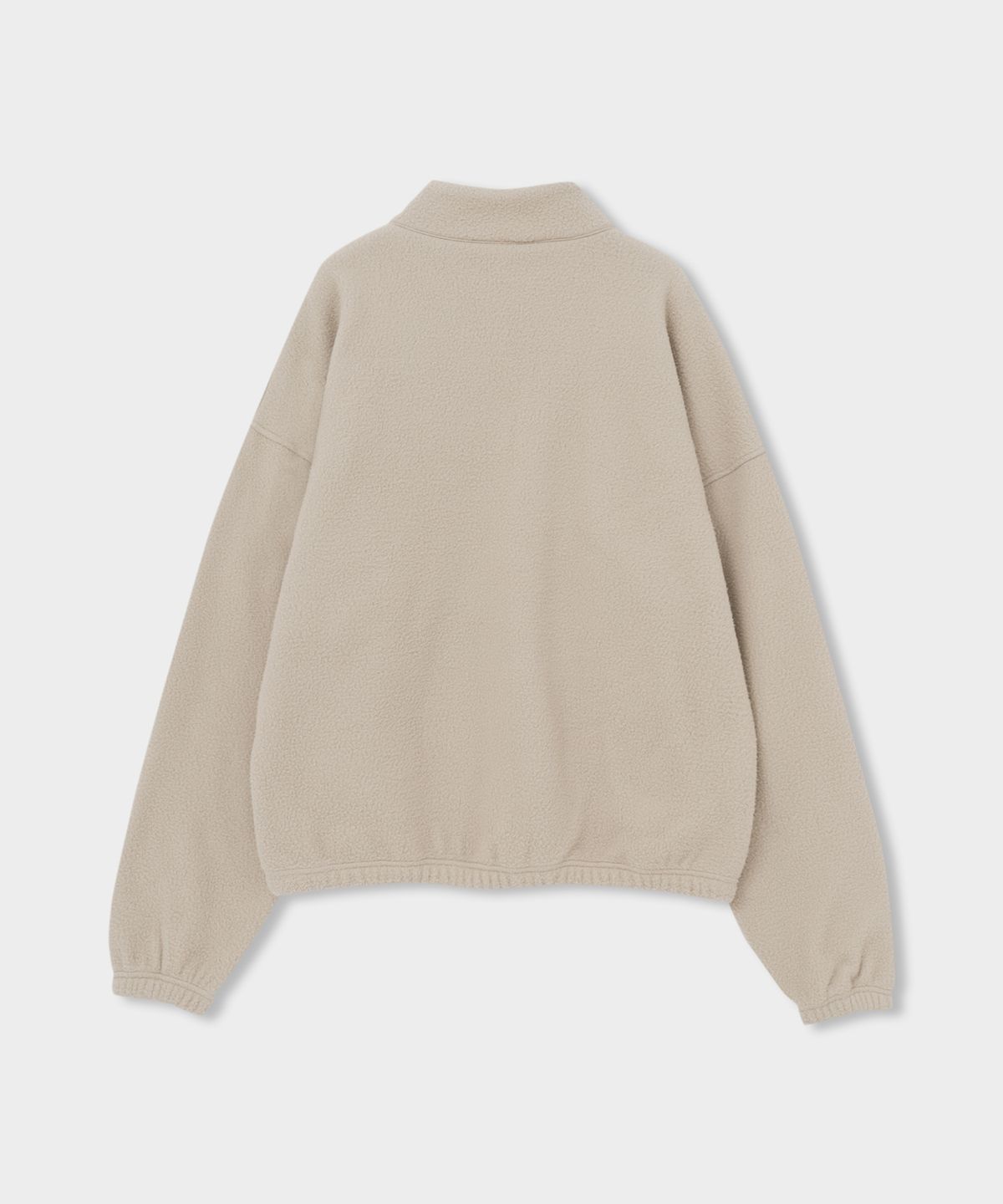 애쉬아워(ASHOUR) Softer Fleece Zip Up Almond