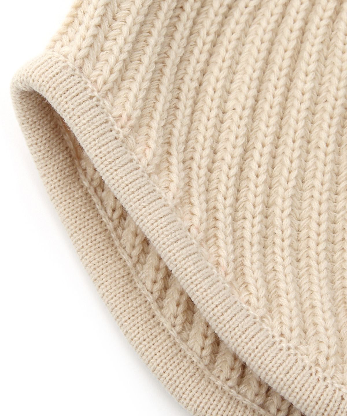 언더컨트롤 스튜디오(UNDERCONTROL STUDIO) 바라클라바 겨울 비니 EAR FLAP BEANIE / SOLID A / CREAM