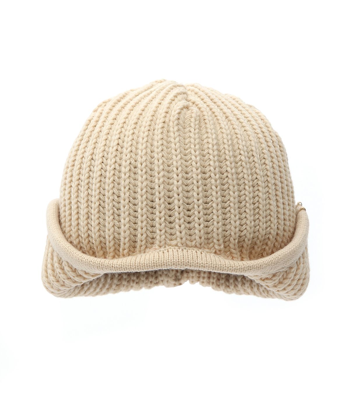 언더컨트롤 스튜디오(UNDERCONTROL STUDIO) 바라클라바 겨울 비니 EAR FLAP BEANIE / SOLID A / CREAM