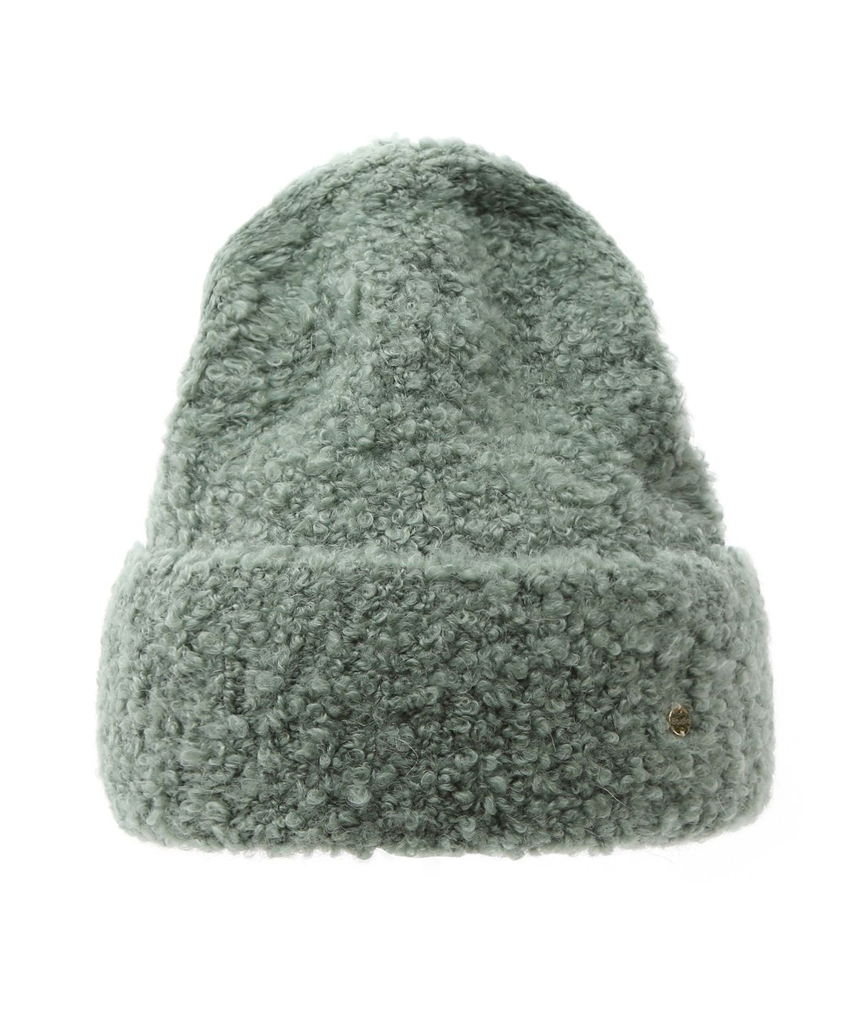언더컨트롤 스튜디오(UNDERCONTROL STUDIO) 부클 겨울 비니 FLUFFY BEANIE / MOHAIR BOUCLE / SAGE GREEN