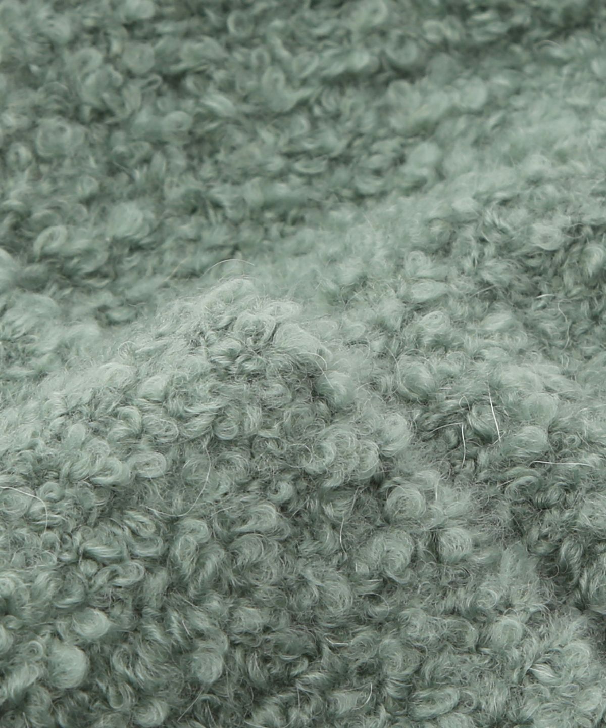 언더컨트롤 스튜디오(UNDERCONTROL STUDIO) 부클 겨울 비니 FLUFFY BEANIE / MOHAIR BOUCLE / SAGE GREEN