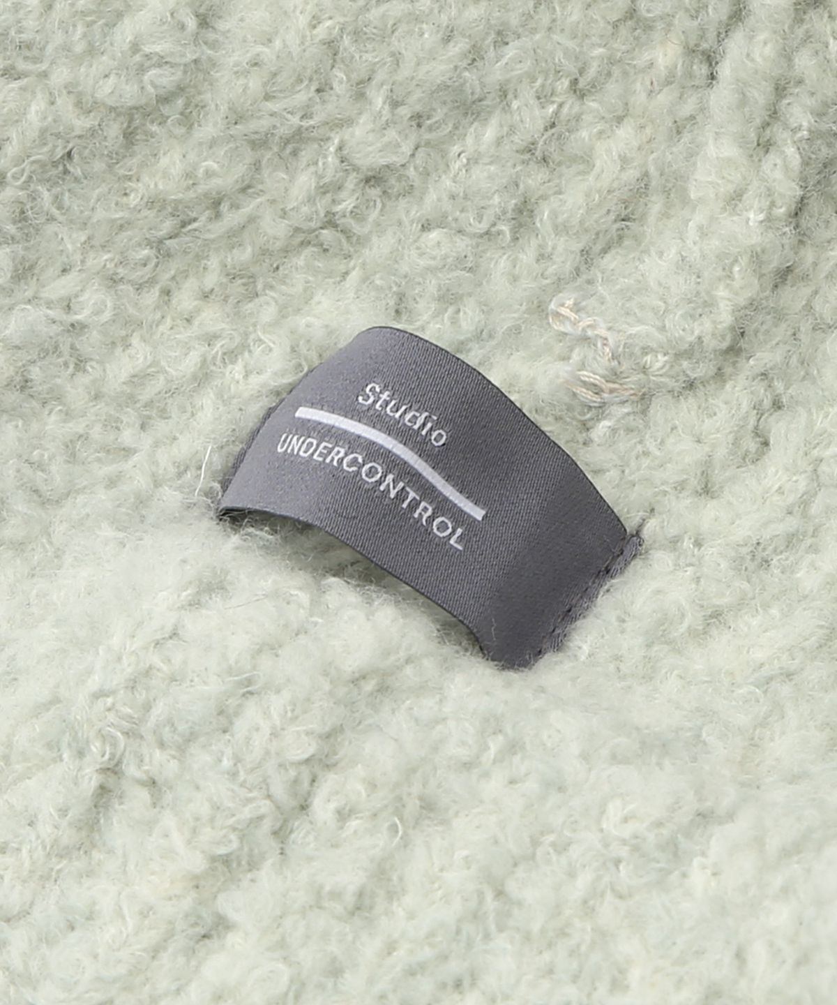 언더컨트롤 스튜디오(UNDERCONTROL STUDIO) FOG BEANIE / MELANGE WOOL / MINT MIX