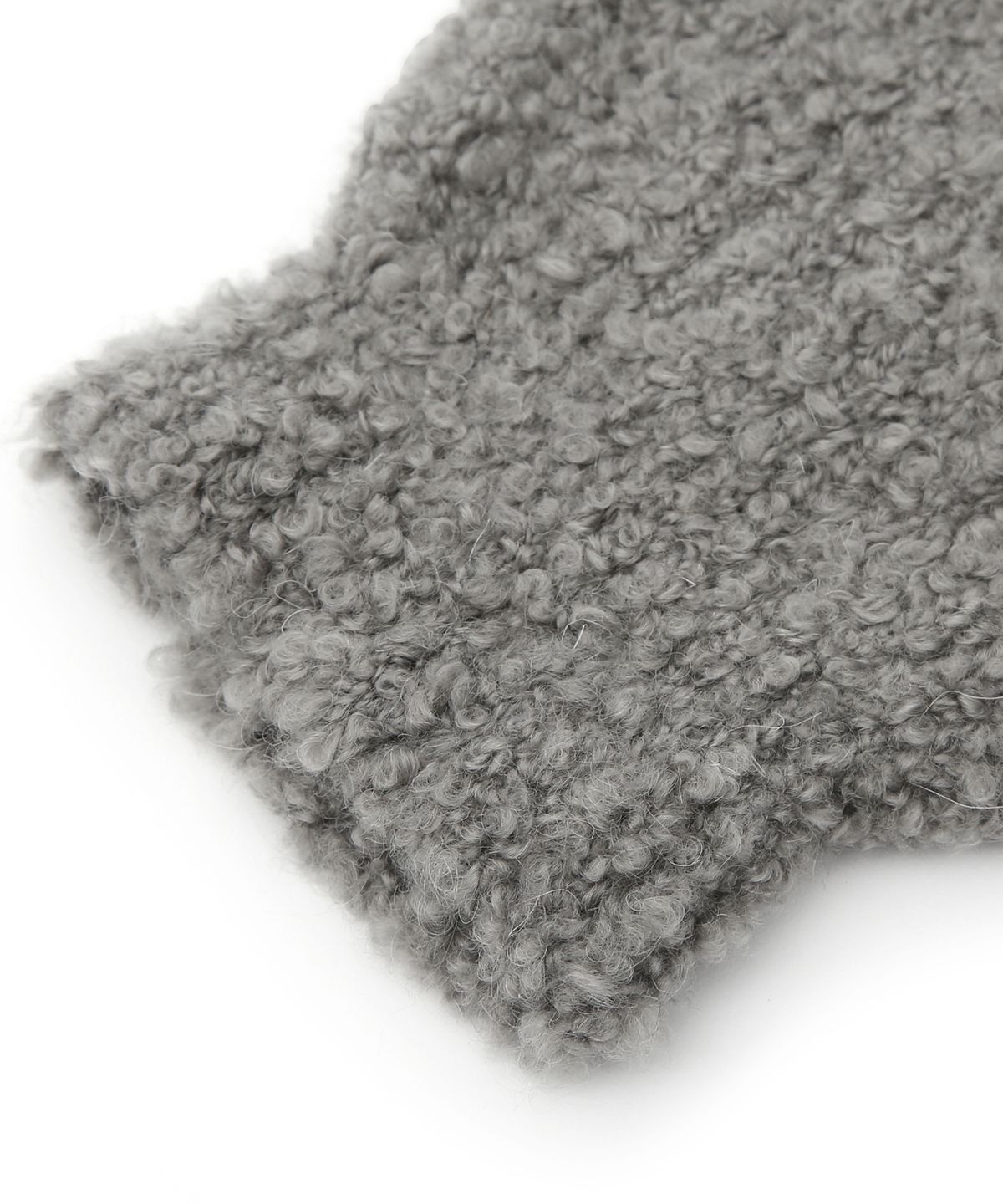 언더컨트롤 스튜디오(UNDERCONTROL STUDIO) 겨울 레그워머 LEG WARMER / MOHAIR BOUCLE / CHARCOAL