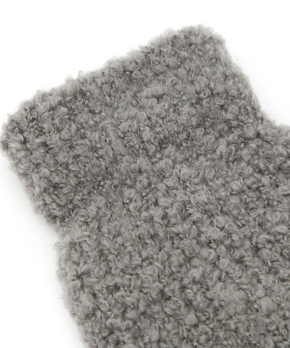 언더컨트롤 스튜디오(UNDERCONTROL STUDIO) 겨울 레그워머 LEG WARMER / MOHAIR BOUCLE / CHARCOAL