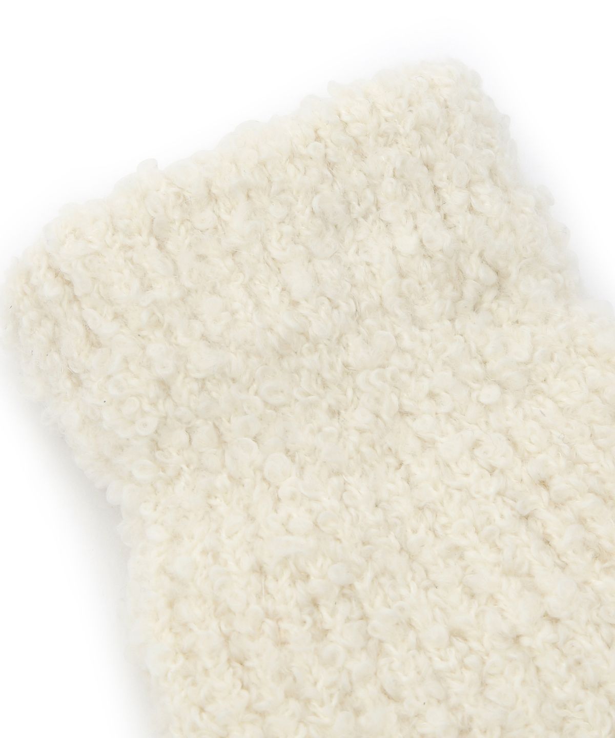 언더컨트롤 스튜디오(UNDERCONTROL STUDIO) 겨울 레그워머 LEG WARMER / MOHAIR BOUCLE / CREAM