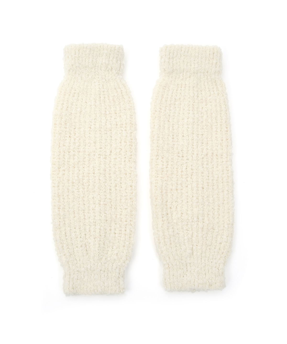 언더컨트롤 스튜디오(UNDERCONTROL STUDIO) 겨울 레그워머 LEG WARMER / MOHAIR BOUCLE / CREAM