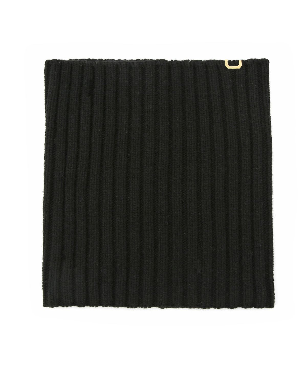 언더컨트롤 스튜디오(UNDERCONTROL STUDIO) 램스울 겨울 방한용품 넥게이트 여성 머플러 목도리 NECK WARMER / RIB / LAMBS WOOL / BLACK