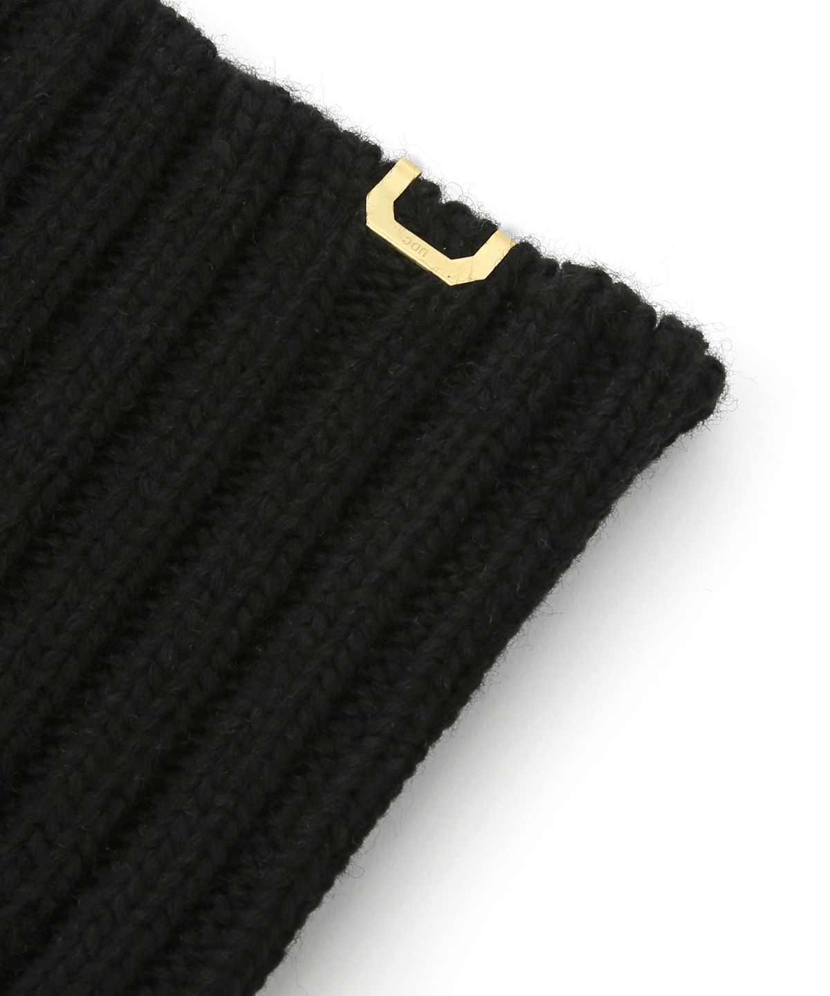 언더컨트롤 스튜디오(UNDERCONTROL STUDIO) 램스울 겨울 방한용품 넥게이트 여성 머플러 목도리 NECK WARMER / RIB / LAMBS WOOL / BLACK