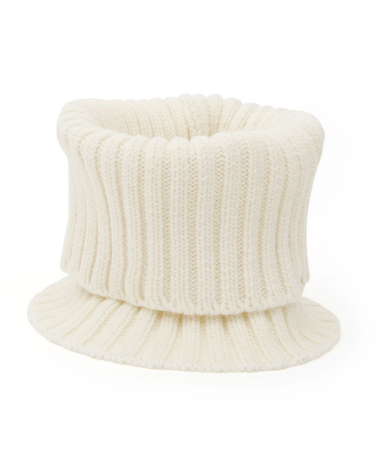언더컨트롤 스튜디오(UNDERCONTROL STUDIO) 겨울 목도리 NECK WARMER / RIB / LAMBS WOOL / CREAM
