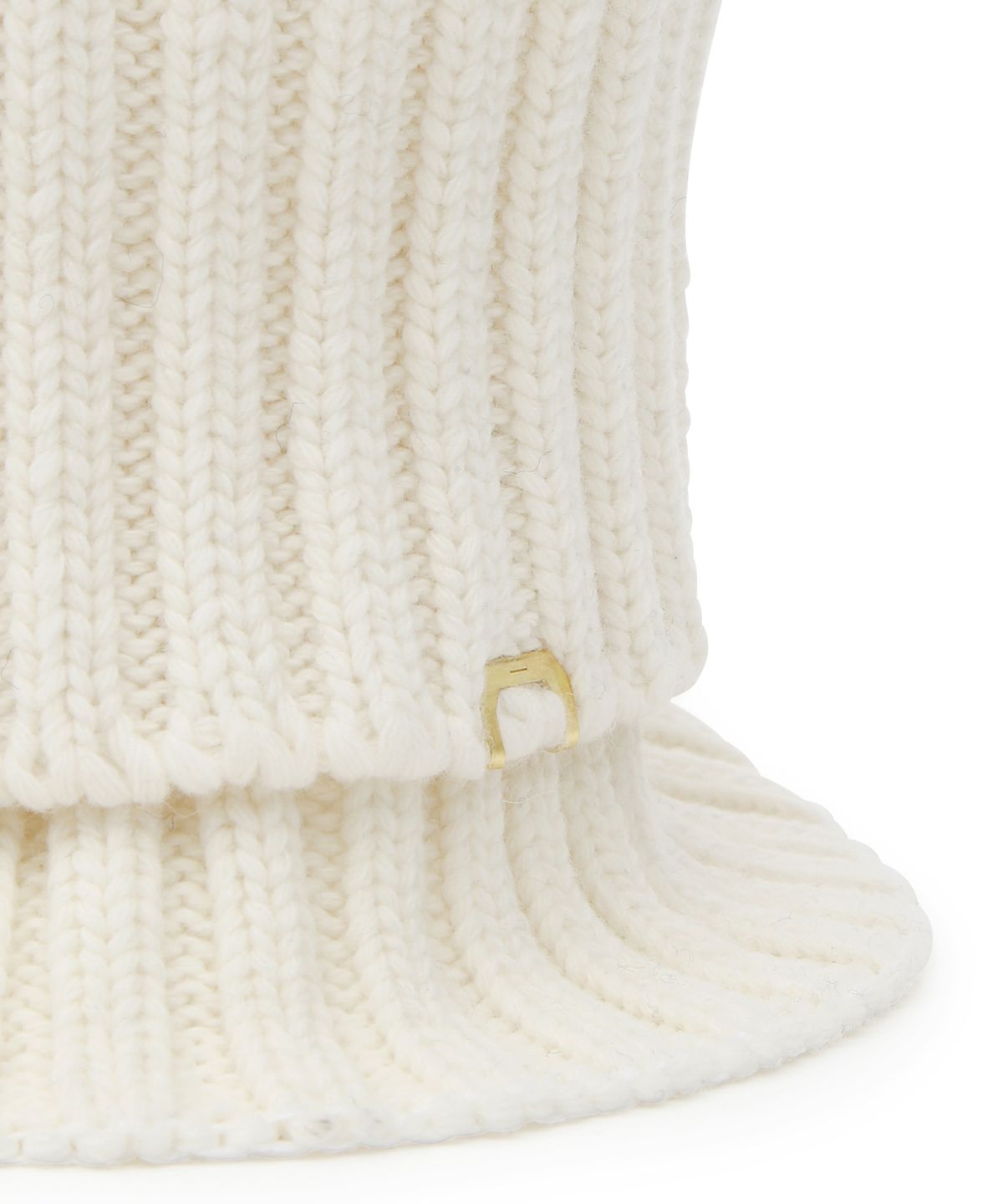 언더컨트롤 스튜디오(UNDERCONTROL STUDIO) 겨울 목도리 NECK WARMER / RIB / LAMBS WOOL / CREAM