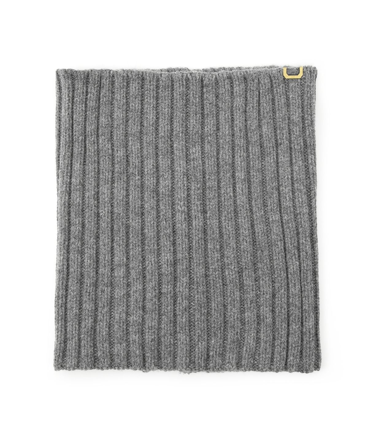 언더컨트롤 스튜디오(UNDERCONTROL STUDIO) 램스울 겨울 방한용품 넥게이트 여성 머플러 목도리 NECK WARMER / RIB / LAMBS WOOL / GREY