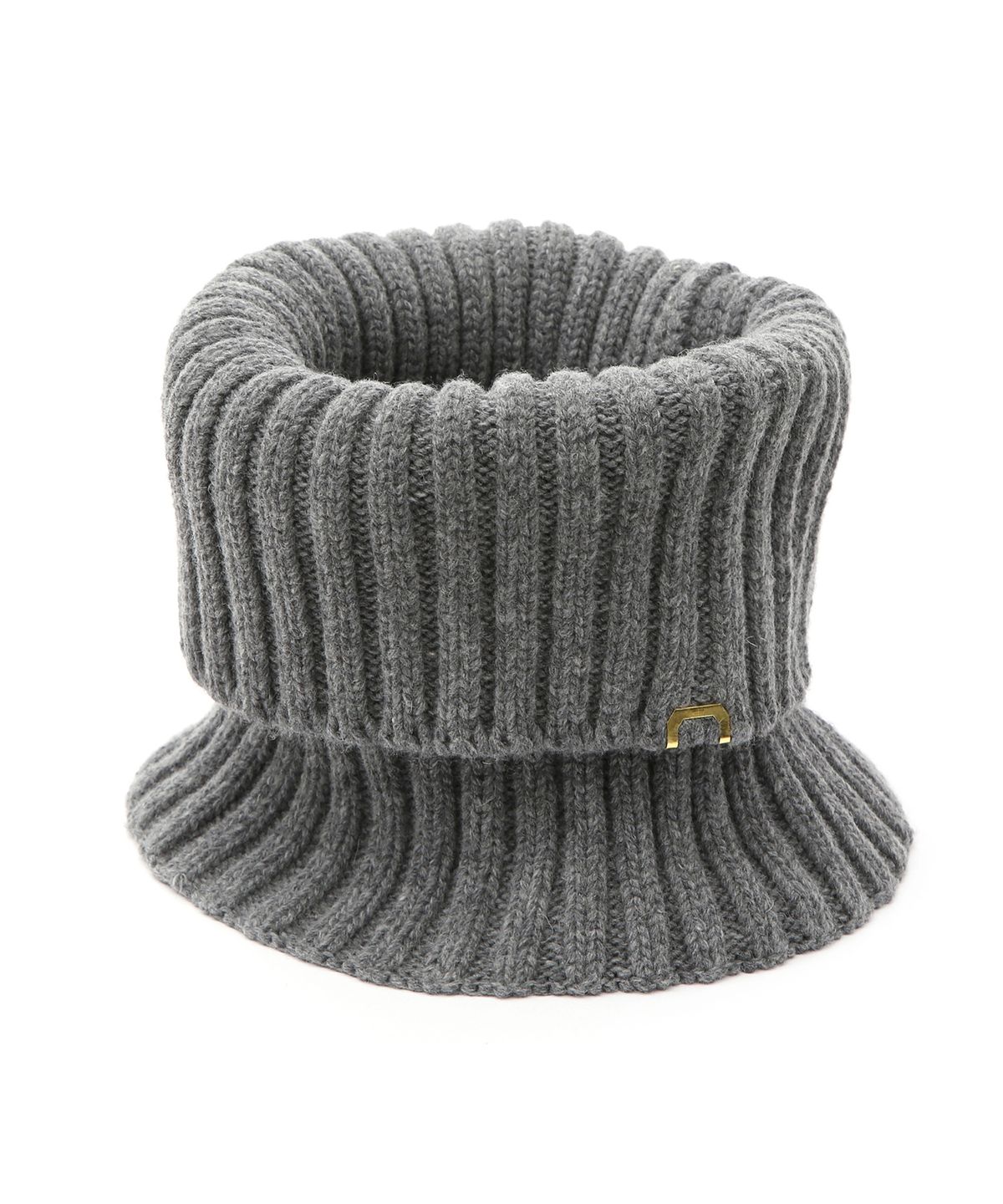 언더컨트롤 스튜디오(UNDERCONTROL STUDIO) 램스울 겨울 방한용품 넥게이트 여성 머플러 목도리 NECK WARMER / RIB / LAMBS WOOL / GREY