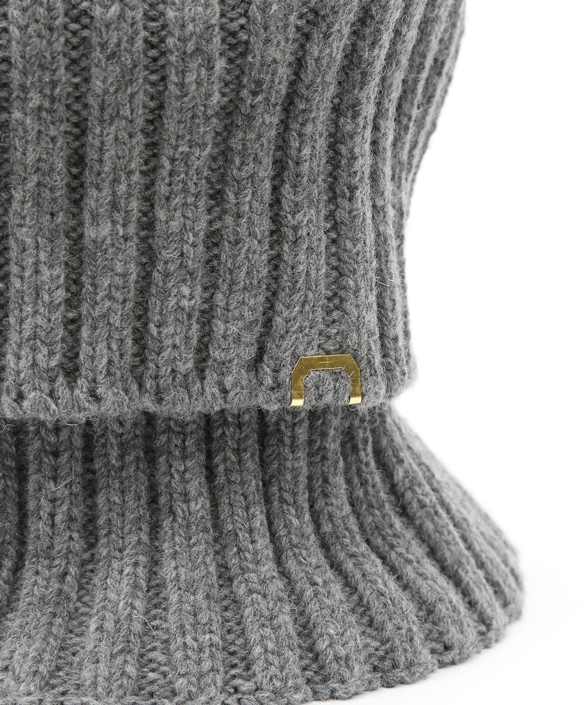 언더컨트롤 스튜디오(UNDERCONTROL STUDIO) 램스울 겨울 방한용품 넥게이트 여성 머플러 목도리 NECK WARMER / RIB / LAMBS WOOL / GREY