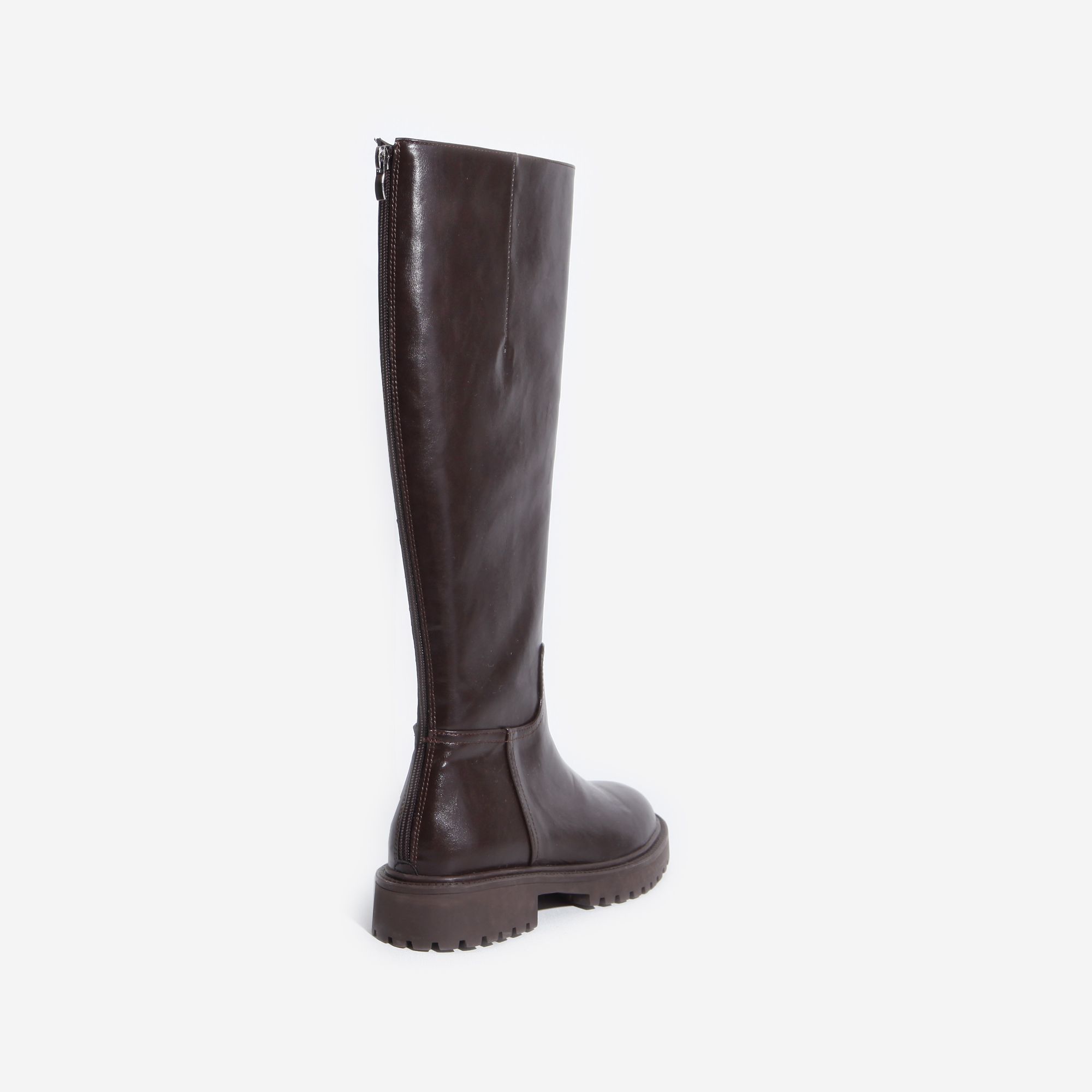 ◆KOMOREBI MUSEUM◆ Handmade Millisole Long Boots Brown Brow MUSINSA | KOMOREBI MUSEUM Handmade Millisole Long Boots | Brown