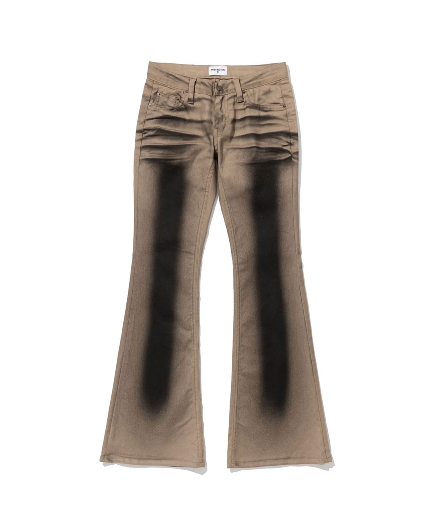 MUSINSA公式 | WHYNOTUS slade jeans - brown washed