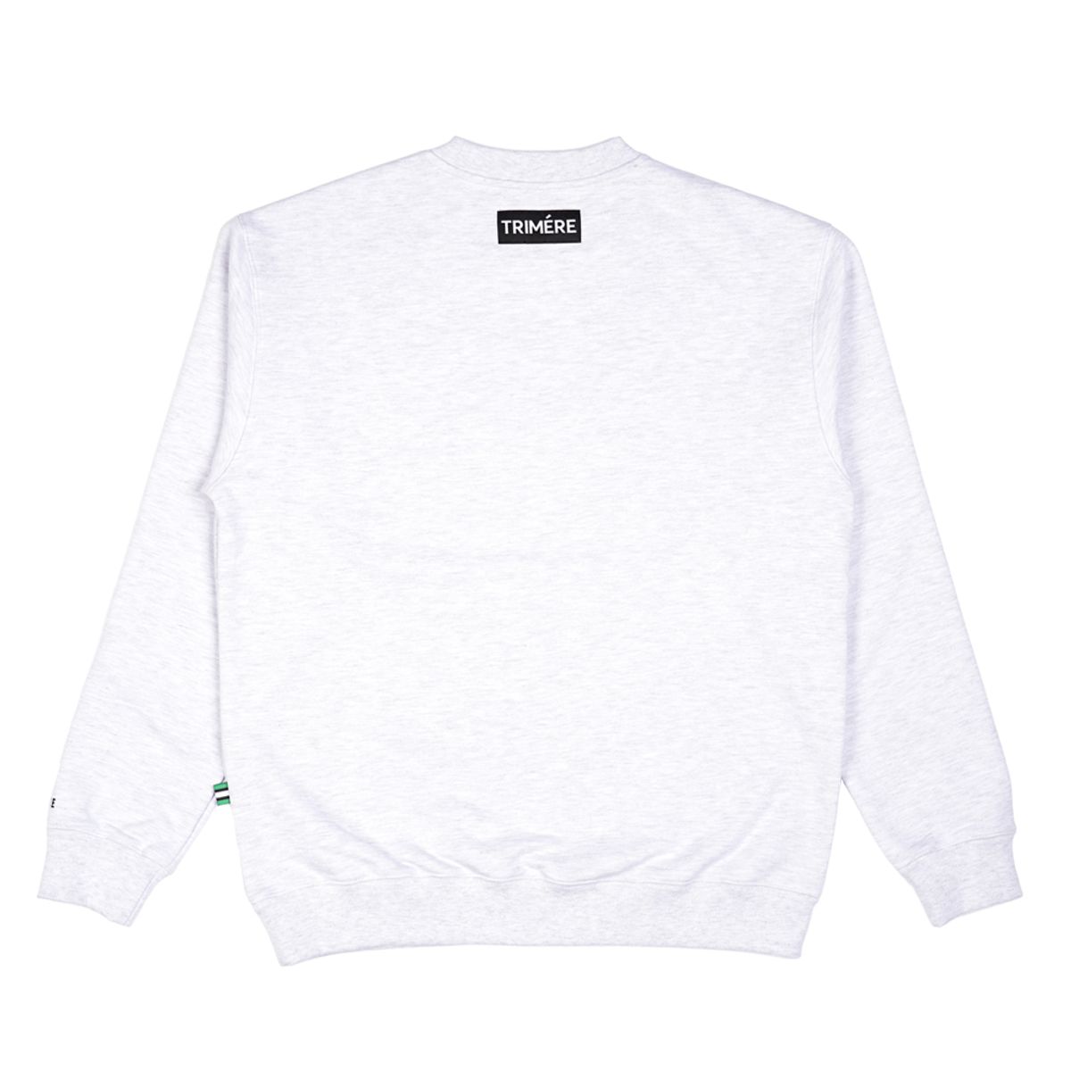 트리메르(TRIMERE) 아플리케 맨투맨 UNISEX M-GRAY (w)