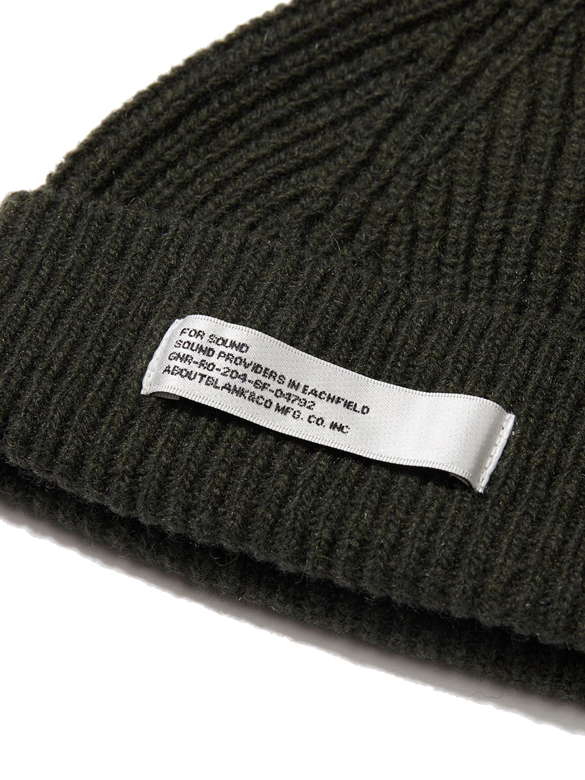 사운즈라이프(SOUNDSLIFE) Lambs Wool Watch Cap Olive