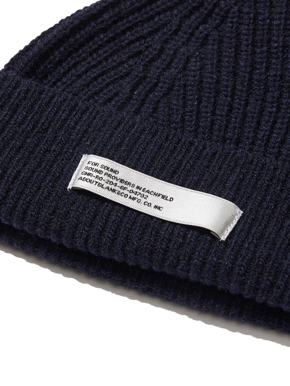 사운즈라이프(SOUNDSLIFE) Lambs Wool Watch Cap Navy