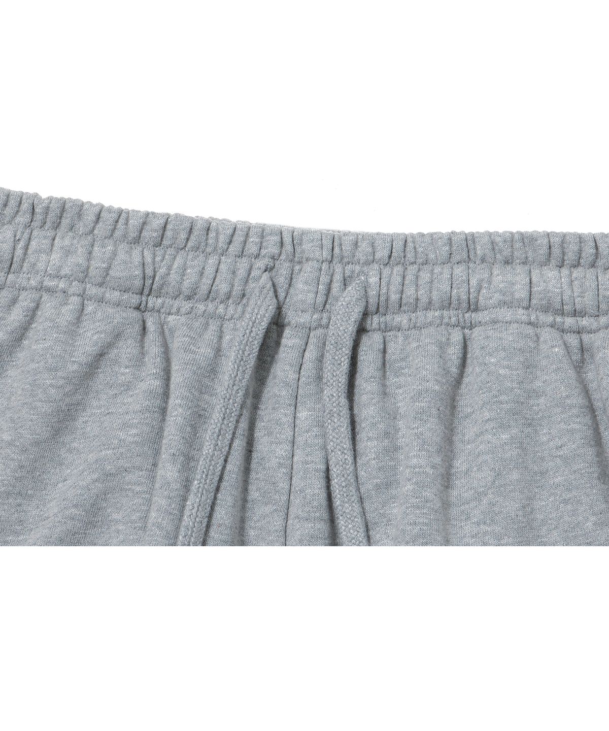 우알롱(WOOALONG) (기모)Signature relax wide pants - GREY