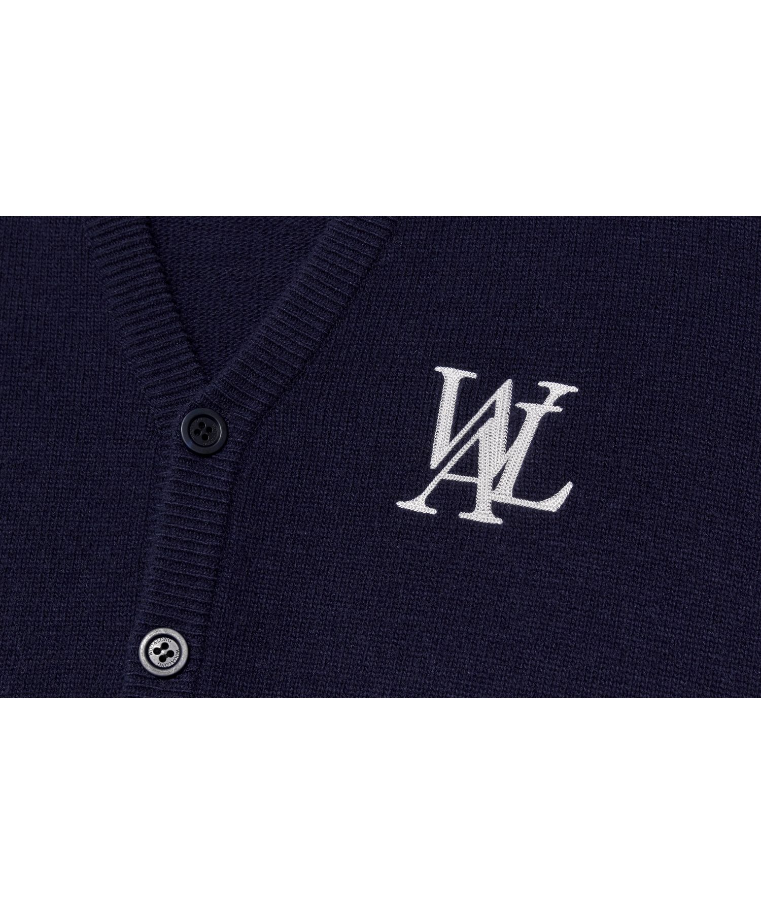 ★【WOOALONG】★Signature daily over fit knit cardiga.n★ ○WOOALONG○SIGNATURE DAILY OVER FIT KNIT CARDIGAN 男女兼用
