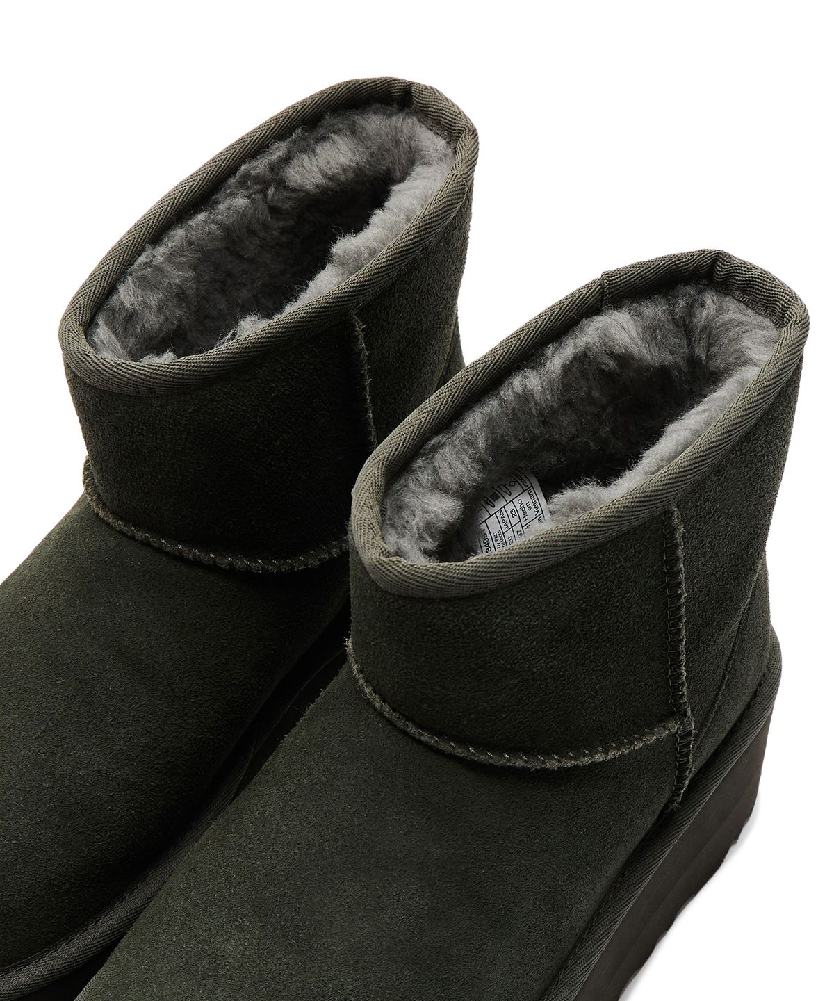 어그(UGG) 스웨이드 레더 플랫폼 부츠 (클래식 미니 플랫폼) W - 포레스트 나이트 / 1134991FRSN