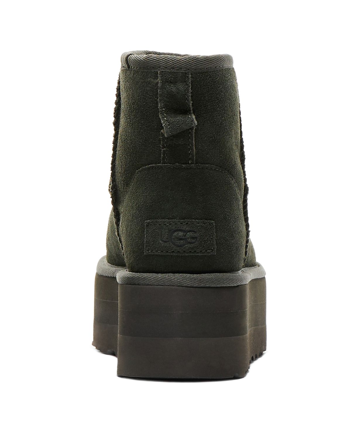 어그(UGG) 스웨이드 레더 플랫폼 부츠 (클래식 미니 플랫폼) W - 포레스트 나이트 / 1134991FRSN
