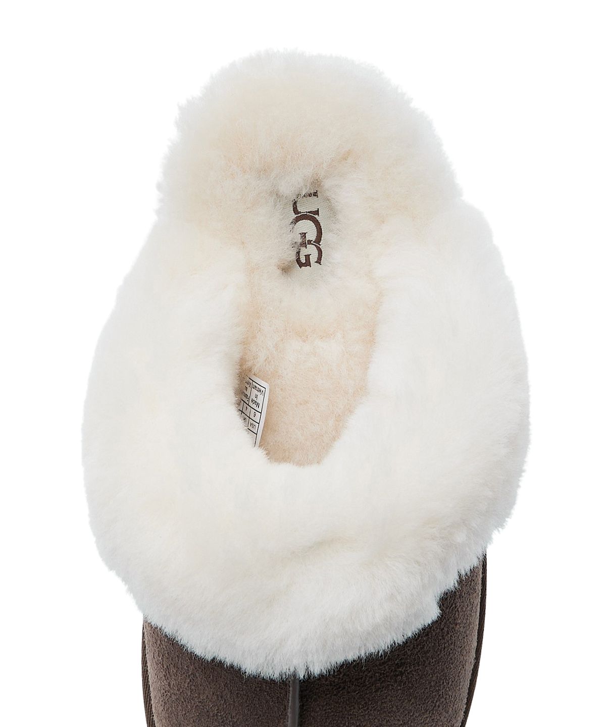어그(UGG) [WOMEN] 쉽스킨 스웨이드 슬리퍼 (스커페트 II) - 에스프레소 / 1106872ESP