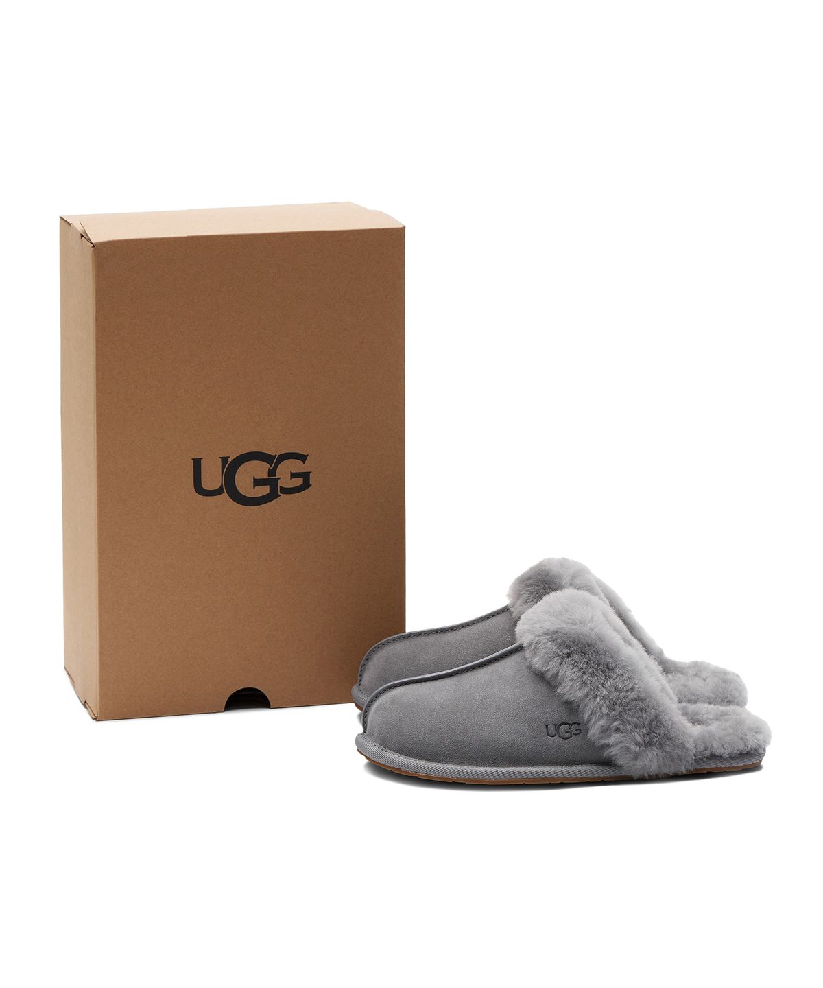어그(UGG) [WOMEN] 쉽스킨 스웨이드 슬리퍼 (스커페트 II) - 라이트하우스 / 1106872LGH
