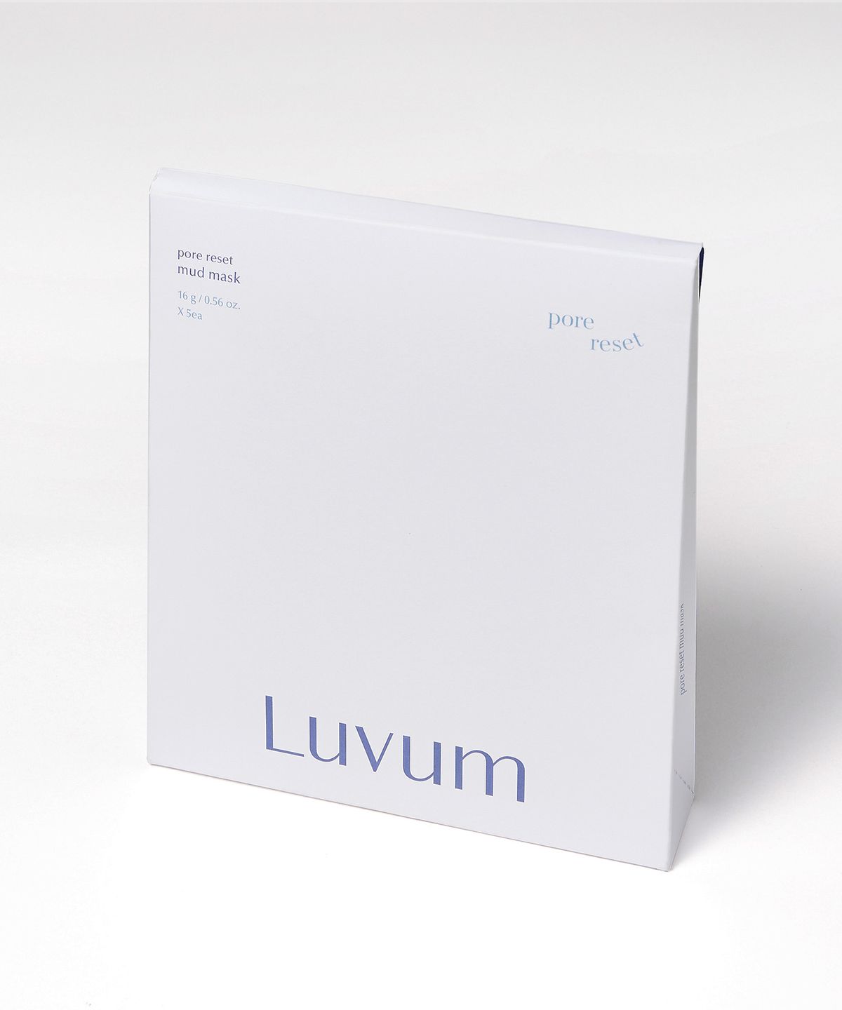 러븀(LUVUM) 포어 리셋 머드 마스크 5매입