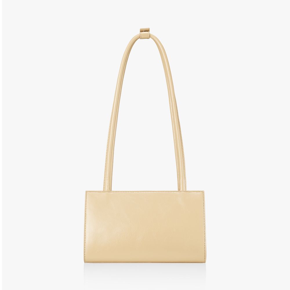 MUSINSA | FINDKAPOOR MARTY BRICK BAG 24 CRINKLED - BEIGE