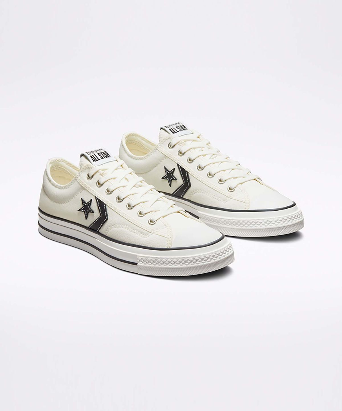 컨버스(CONVERSE) 스타 플레이어 76 프리미엄 캔버스 빈티지 화이트 A01608C
