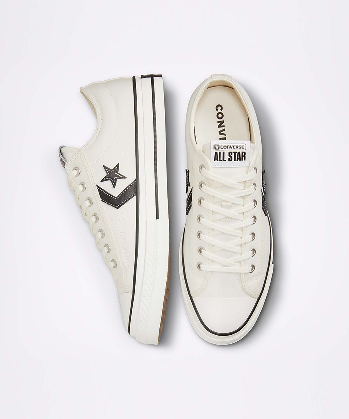 컨버스(CONVERSE) 스타 플레이어 76 프리미엄 캔버스 빈티지 화이트 A01608C