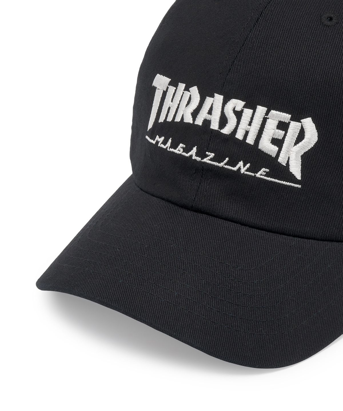 트레셔(THRASHER) 매거진 로고 볼캡 블랙