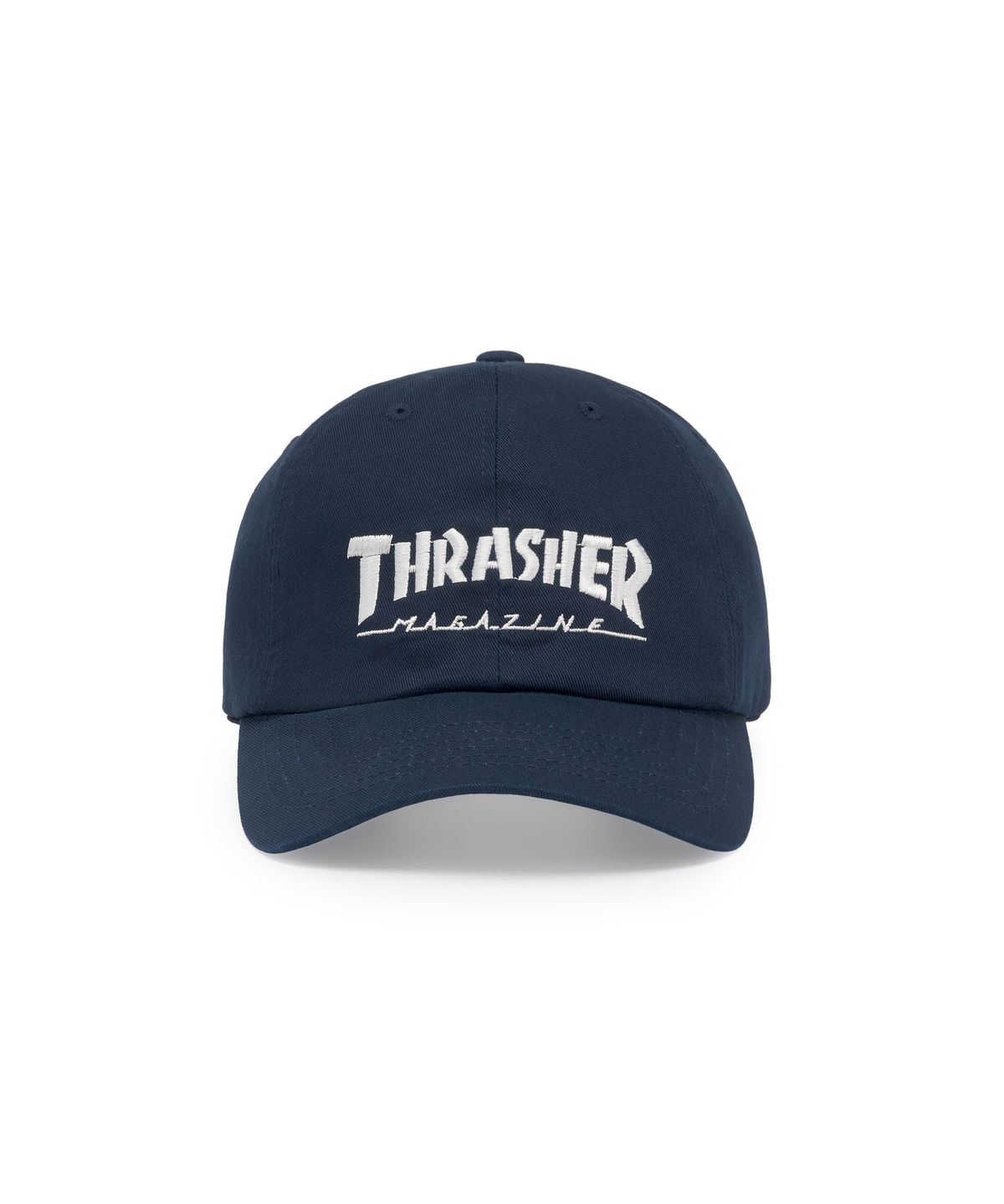 트레셔(THRASHER) 매거진 로고 볼캡 네이비