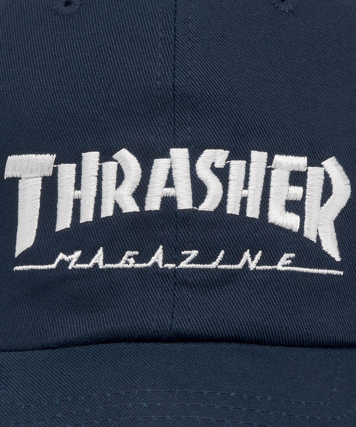 트레셔(THRASHER) 매거진 로고 볼캡 네이비