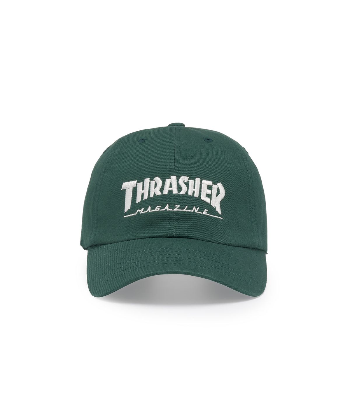 트레셔(THRASHER) 매거진 로고 볼캡 그린