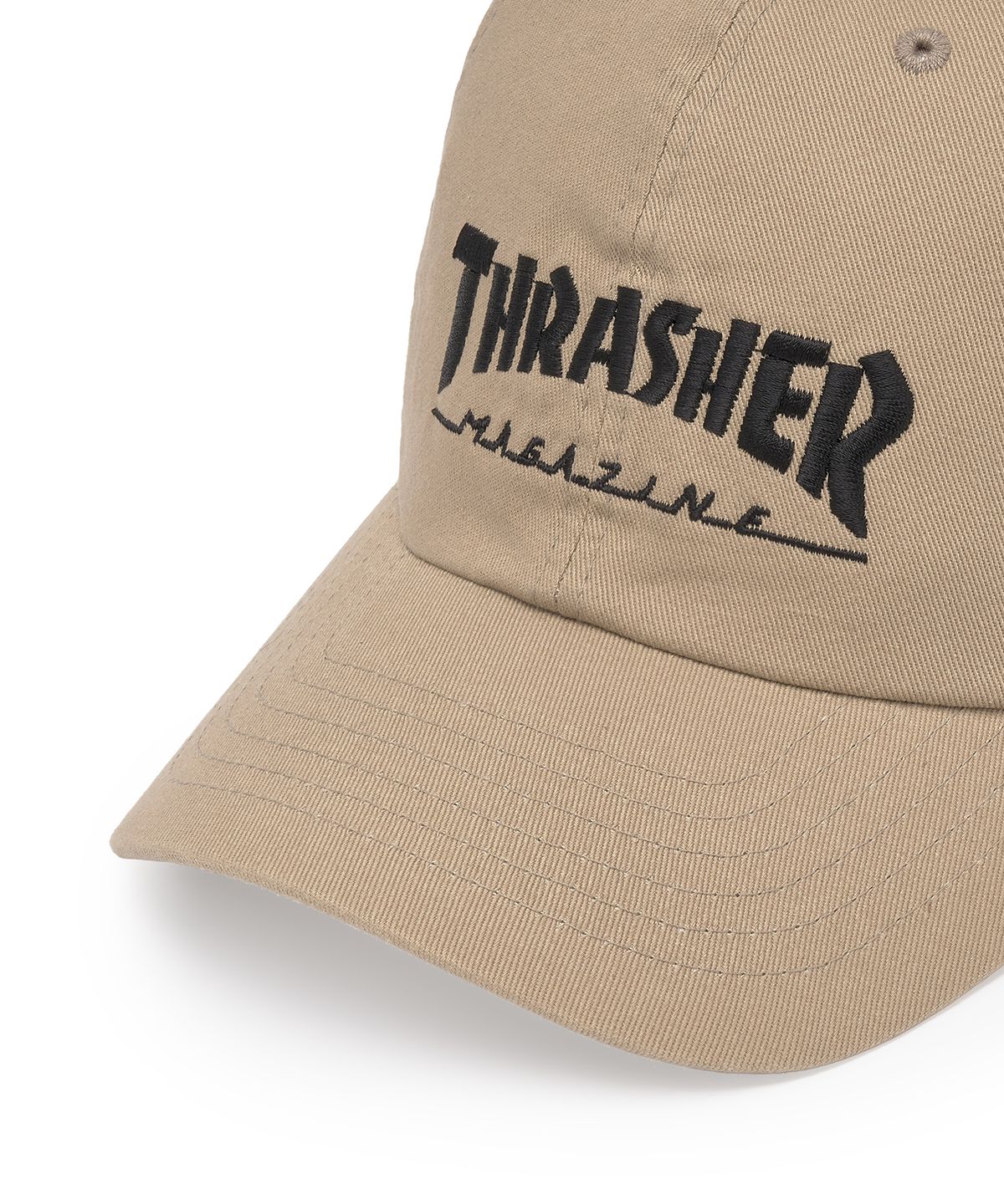 트레셔(THRASHER) 매거진 로고 볼캡 베이지